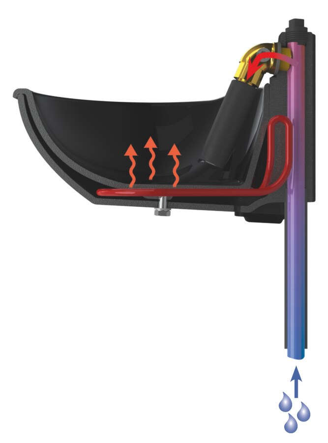 KERBL Tränkebecken H10 heizbar 80 W